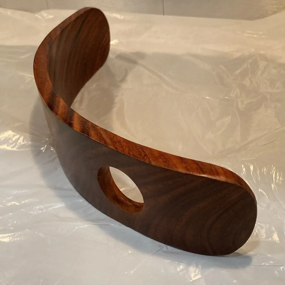 Custom Wood Wine Bottle Stand For a Single Bottle Of Wine Wood Wine Holder Decor